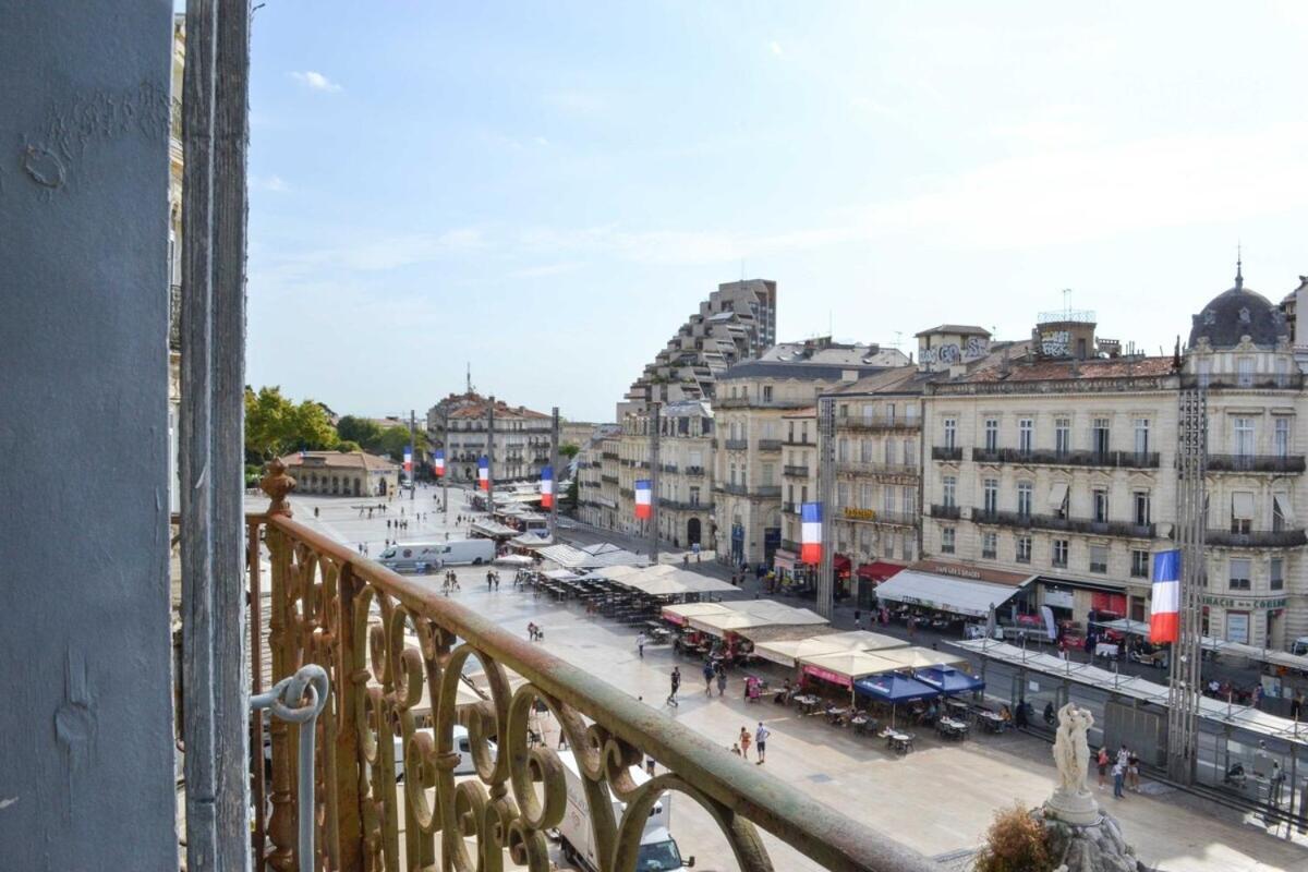 L'Atelier - Climatisation Et Vue Place De La Comedie Montpellier Bagian luar foto