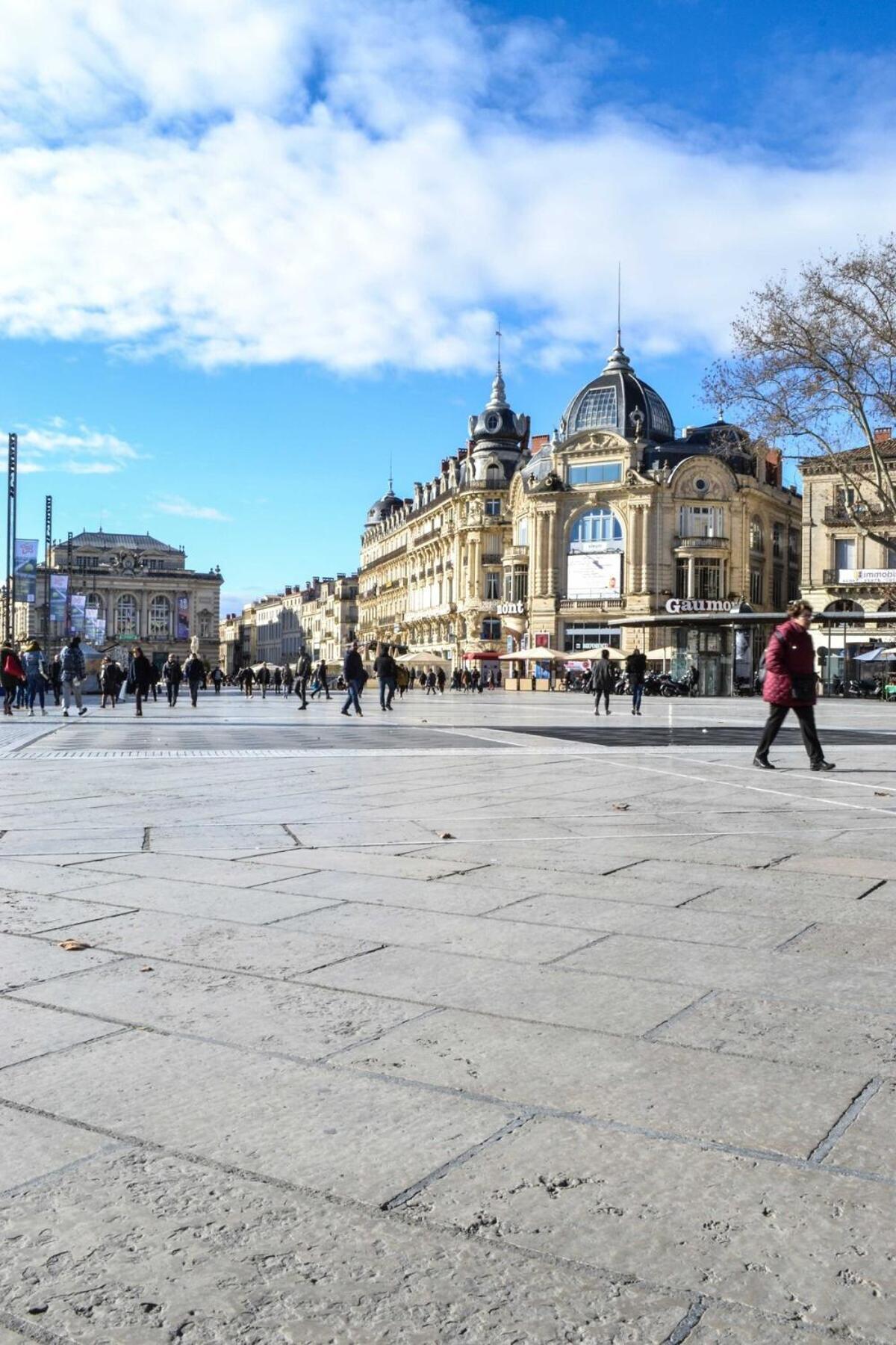 L'Atelier - Climatisation Et Vue Place De La Comedie Montpellier Bagian luar foto